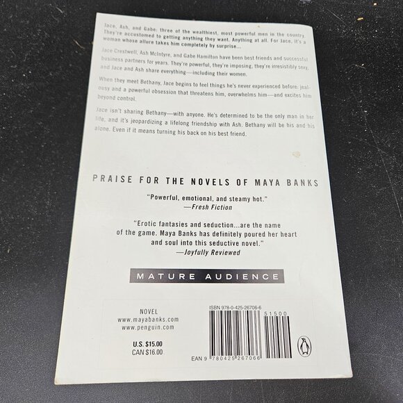 Maya Banks Book Paperback Reader Breathless Series Her Pleasure Fiction Lot 4 - Picture 5 of 13